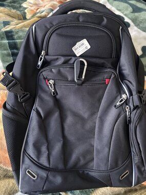 Swiss Gear Black ScanSmart Airflow Laptop Travel Backpack